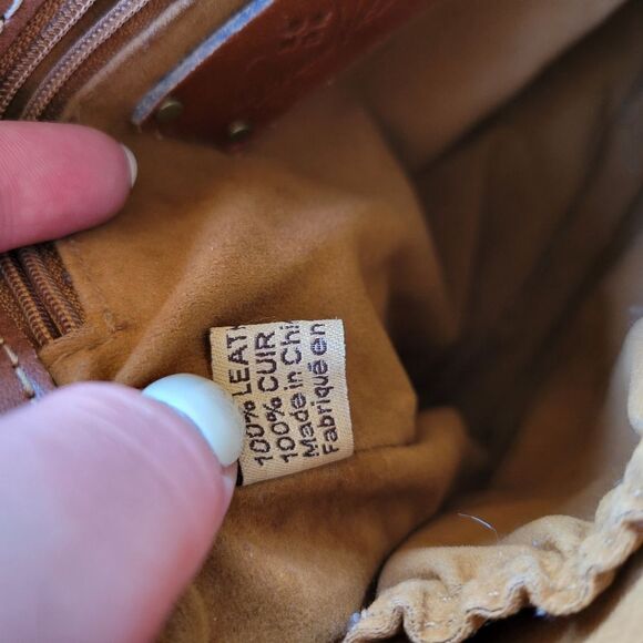 Patricia Nash map crossbody leather purse - Picture 7 of 8